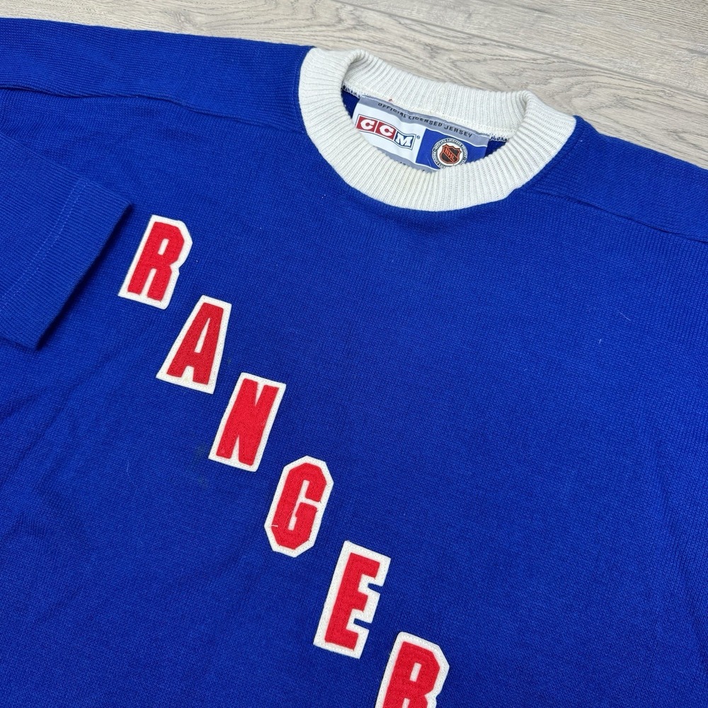 VTG‎ CCM NY Rangers Hockey Jersey Heritage Collection Canada Sz XXL** Sweater